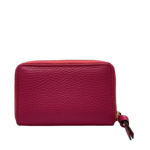 Auth GUCCI Swing 368877 Pink Leather - Coin Case - Picture 3 of 6